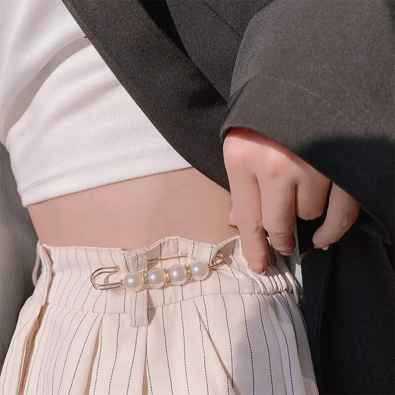 Pearl Brooch Pins Stylish Clothing Accessories