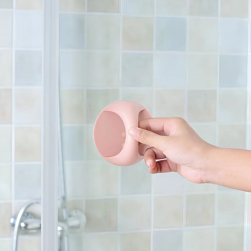Stick-On Cabinet Door Handle – Easy-Open Adhesive Pull