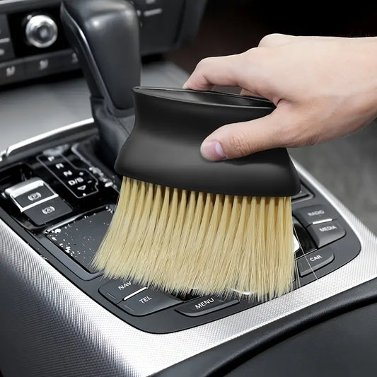 PrimeChoice™ Multipurpose Car Interior Cleaning Brush - For Grooves, Vents, and Crevices | Compact & Effective