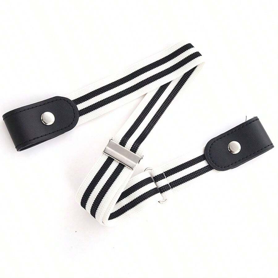 Buckle-Free Elastic Belt – Adjustable & Comfortable Waistband Kids & Adult