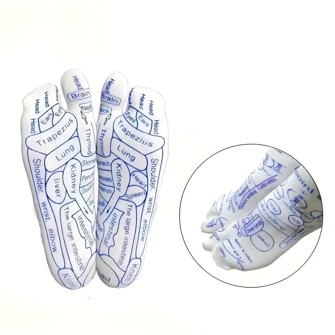 Unisex Acupressure Massage Socks for Relaxation and Wellness