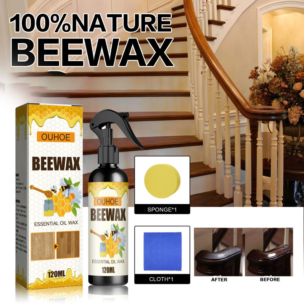 Furniture Floor Care Beeswax Wood Polish Spray