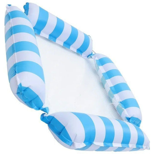 Outdoor Water Floating Bed Swimming Float Inflatable Mesh Water Hammock