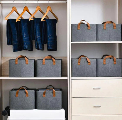 Premium Space-Saving Wardrobe Organizer (Size:26L)