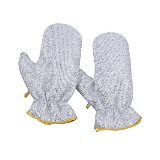 Thickened Reusable Scrubbing Gloves for Kitchen and Household Use