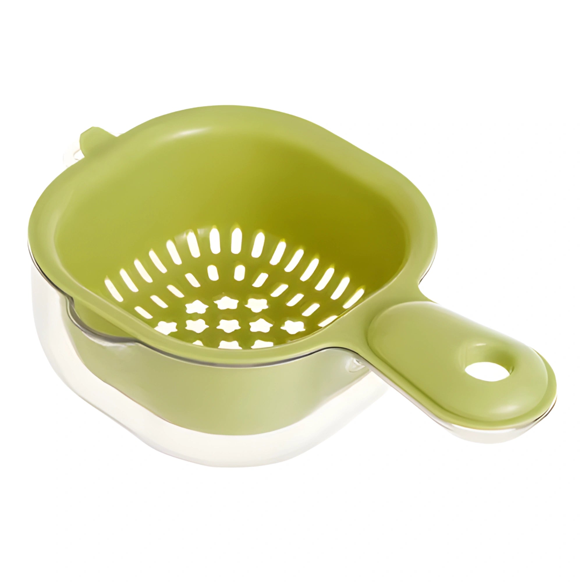2-Tier Kitchen Sink Strainer Basket – Fruit & Vegetable Washing & Drainage Rack