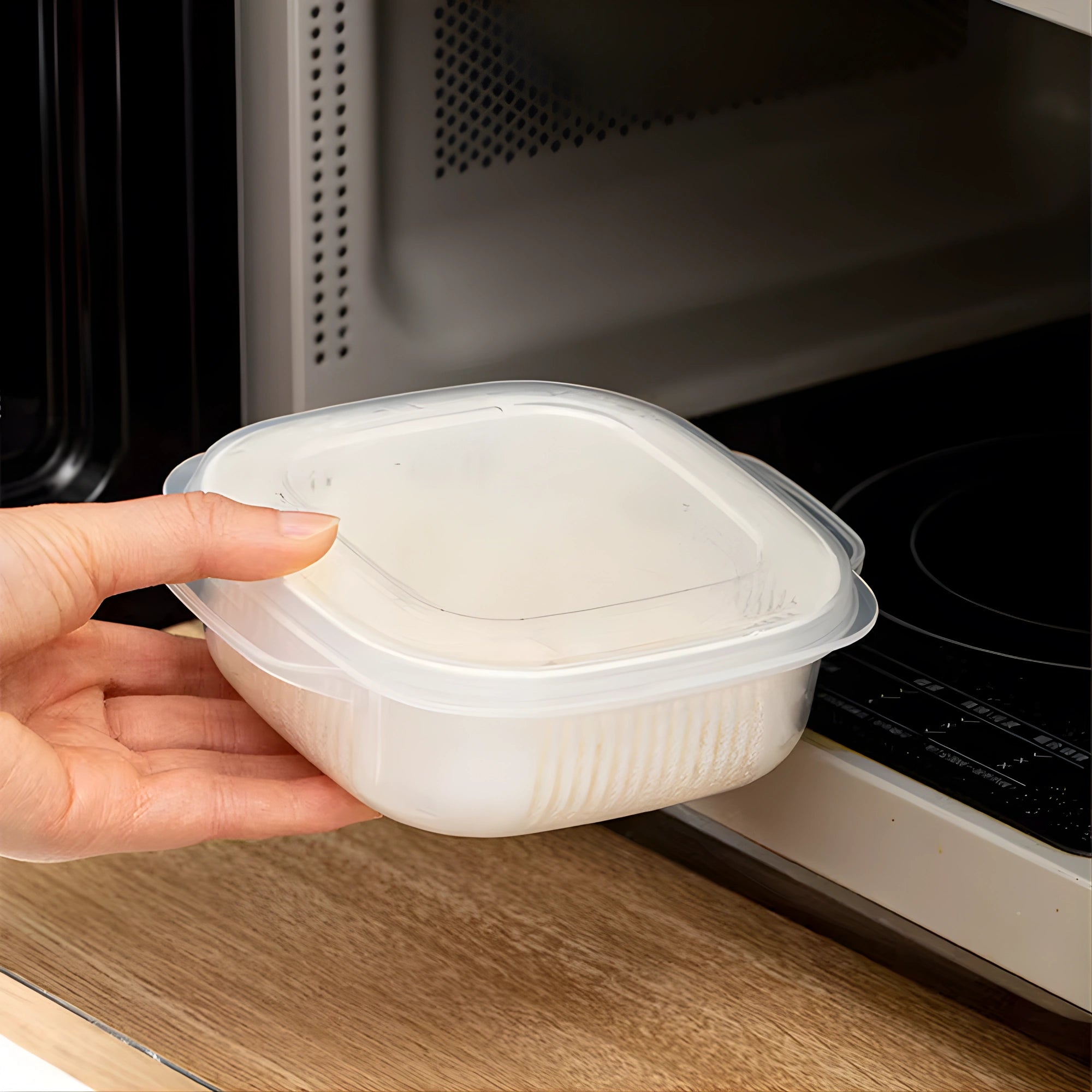 Food Storage Container – Rice, Fruit & Kitchen Storage Box for Refrigerator & Freezer