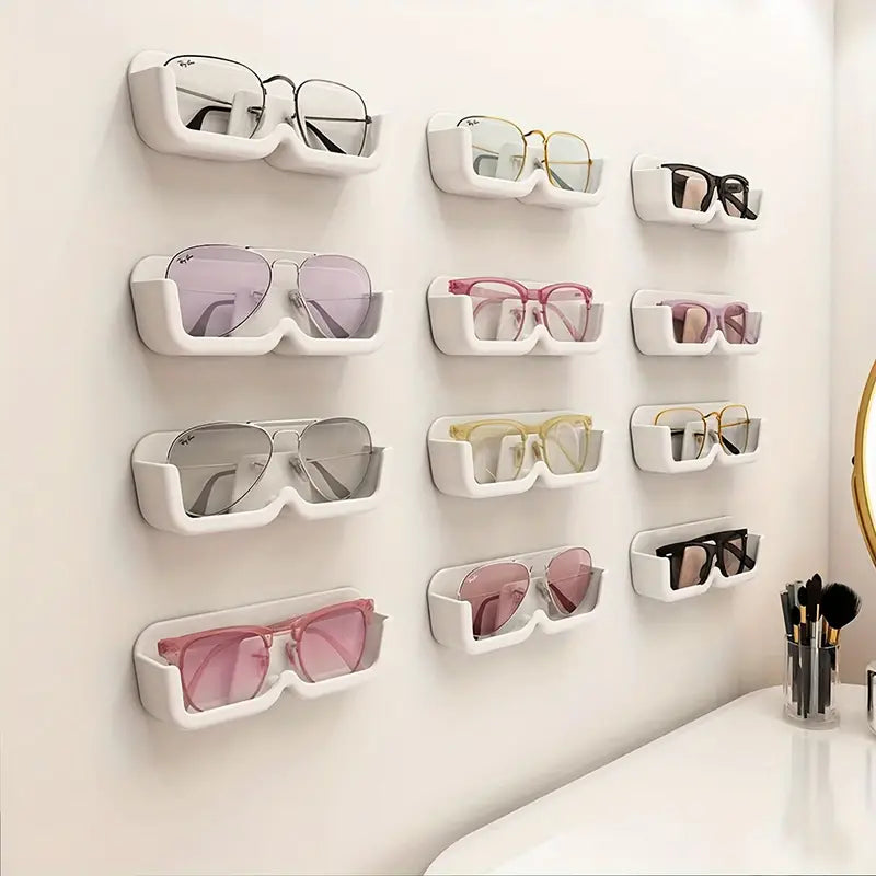 PrimeChoice™ Wall-Mounted Sunglasses Organizer – Stylish and Convenient Storage