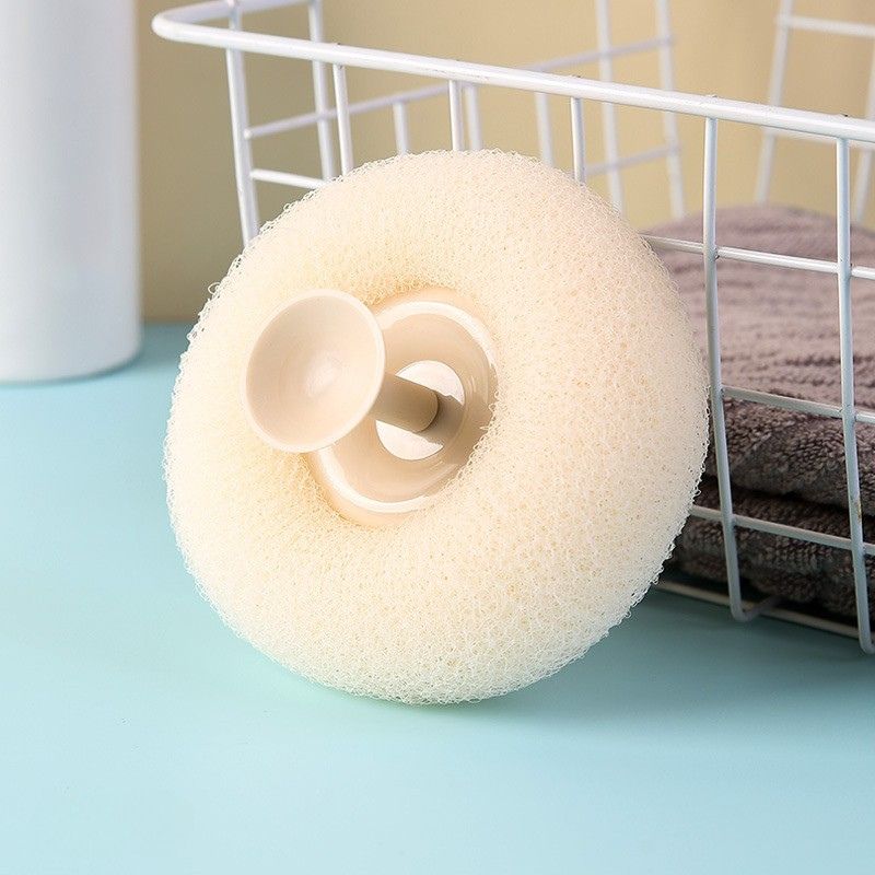 Sunflower Shower Ball – Super Soft Massage Bath Sponge with Suction Cup