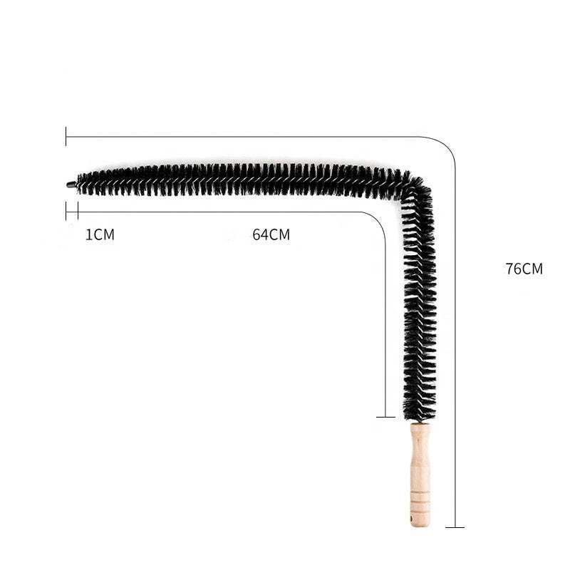 Multi-Purpose Bendable Brush for Appliance and Radiator Cleaning