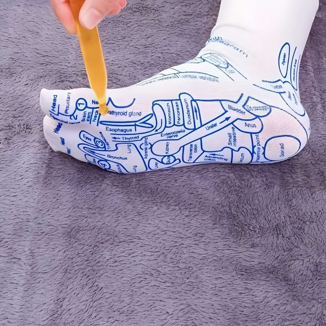 Unisex Acupressure Massage Socks for Relaxation and Wellness