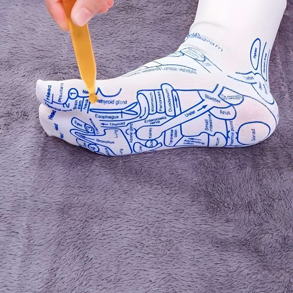 Unisex Acupressure Massage Socks for Relaxation and Wellness