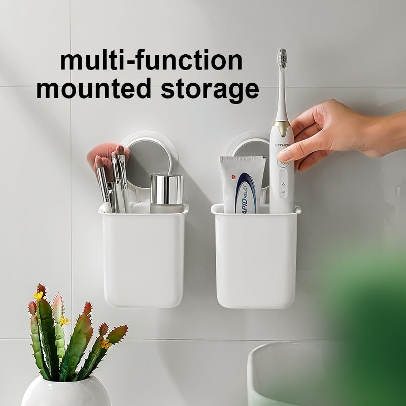 Wall-Mounted Toothbrush Holder