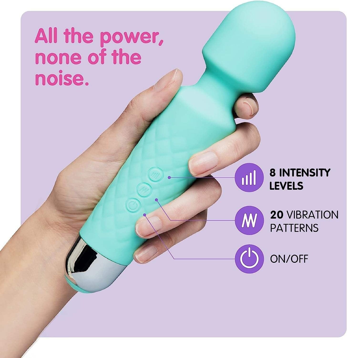 Intimate Care Wand Massager for Relaxation and Pleasure