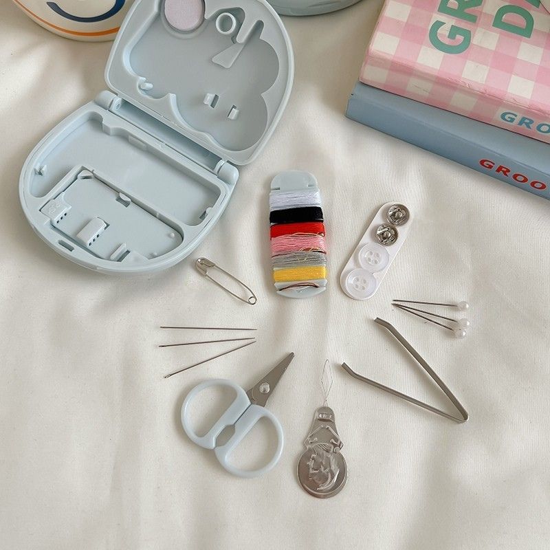 PrimeChoice® StitchMate Pro – Portable Mini Sewing Machine & Travel Kit