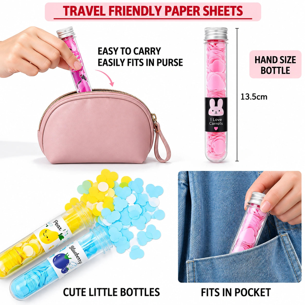 Foaming Hand Soap Papers – Dissolvable Hand Wash Refills for Easy Foaming Soap