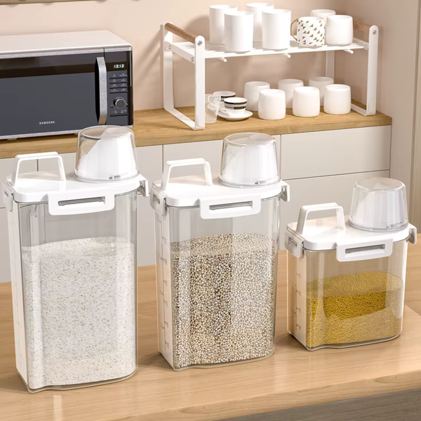 Primechoice Airtight grain Storage Container Box ( 2.5L)