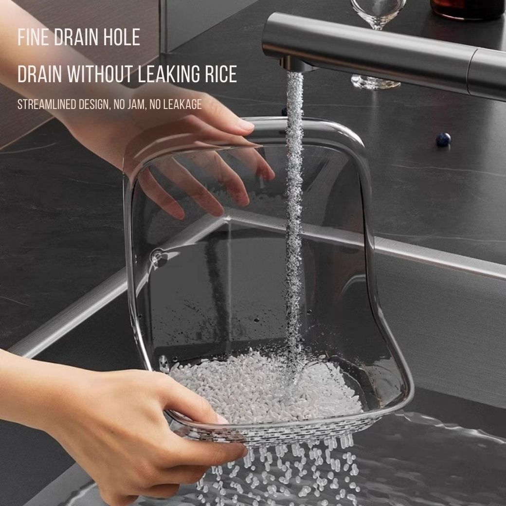 Adjustable Sink Strainer Basket – Multipurpose Fruit & Vegetable Washing Basin