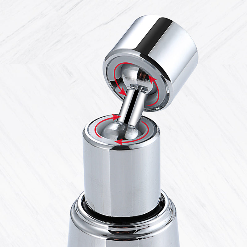 Universal Three-Speed Adjustable Splash-Proof Kitchen Faucet