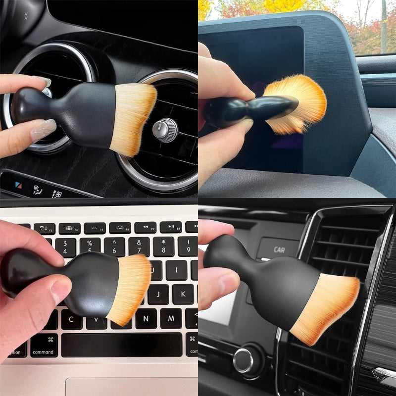 Multi-Purpose Car Cleaning Brush for Interior Use