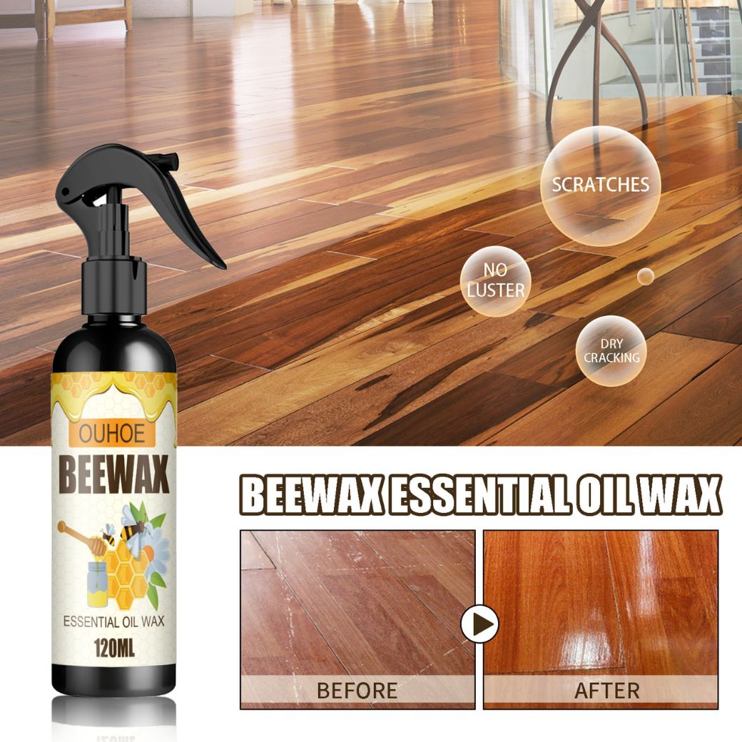 Furniture Floor Care Beeswax Wood Polish Spray