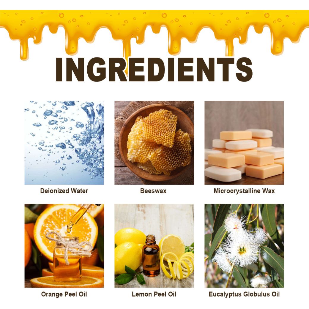 Furniture Floor Care Beeswax Wood Polish Spray
