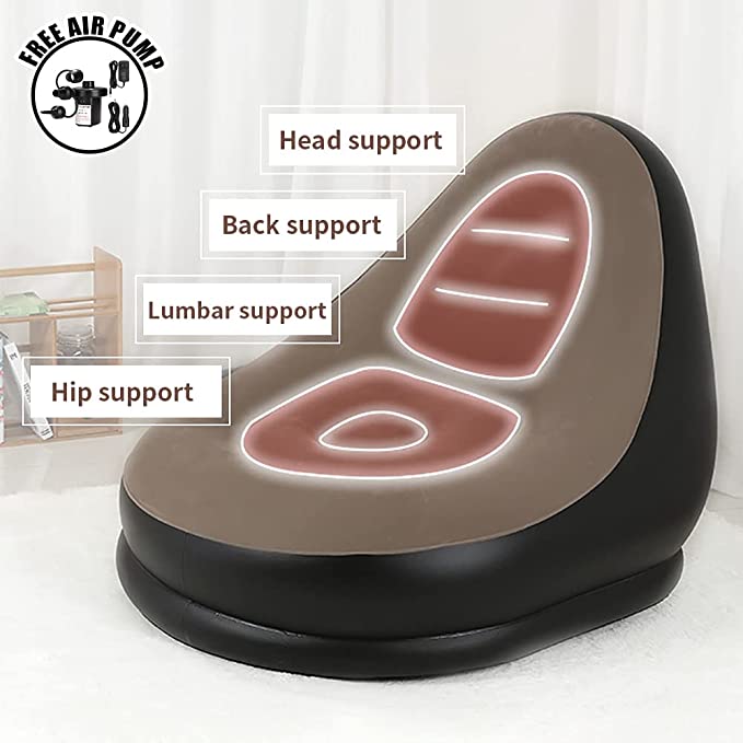 PrimeChoice® Inflatable Lounge Chair (Ultra Large - Heavy PVC)