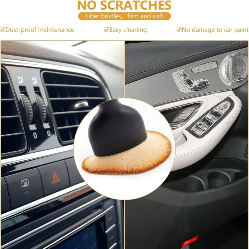 Multi-Purpose Car Cleaning Brush for Interior Use