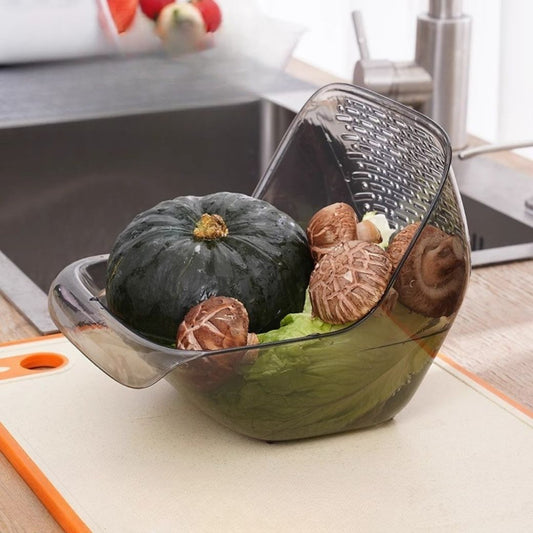 Adjustable Sink Strainer Basket – Multipurpose Fruit & Vegetable Washing Basin