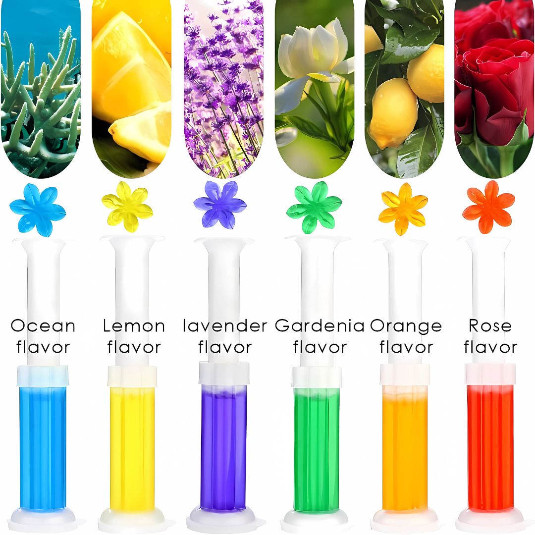 Fresh Gel Toilet Bowl Cleaning Stamps – Floral Scented Gel Cleaner for Limescale Prevention & Long-Lasting Freshness