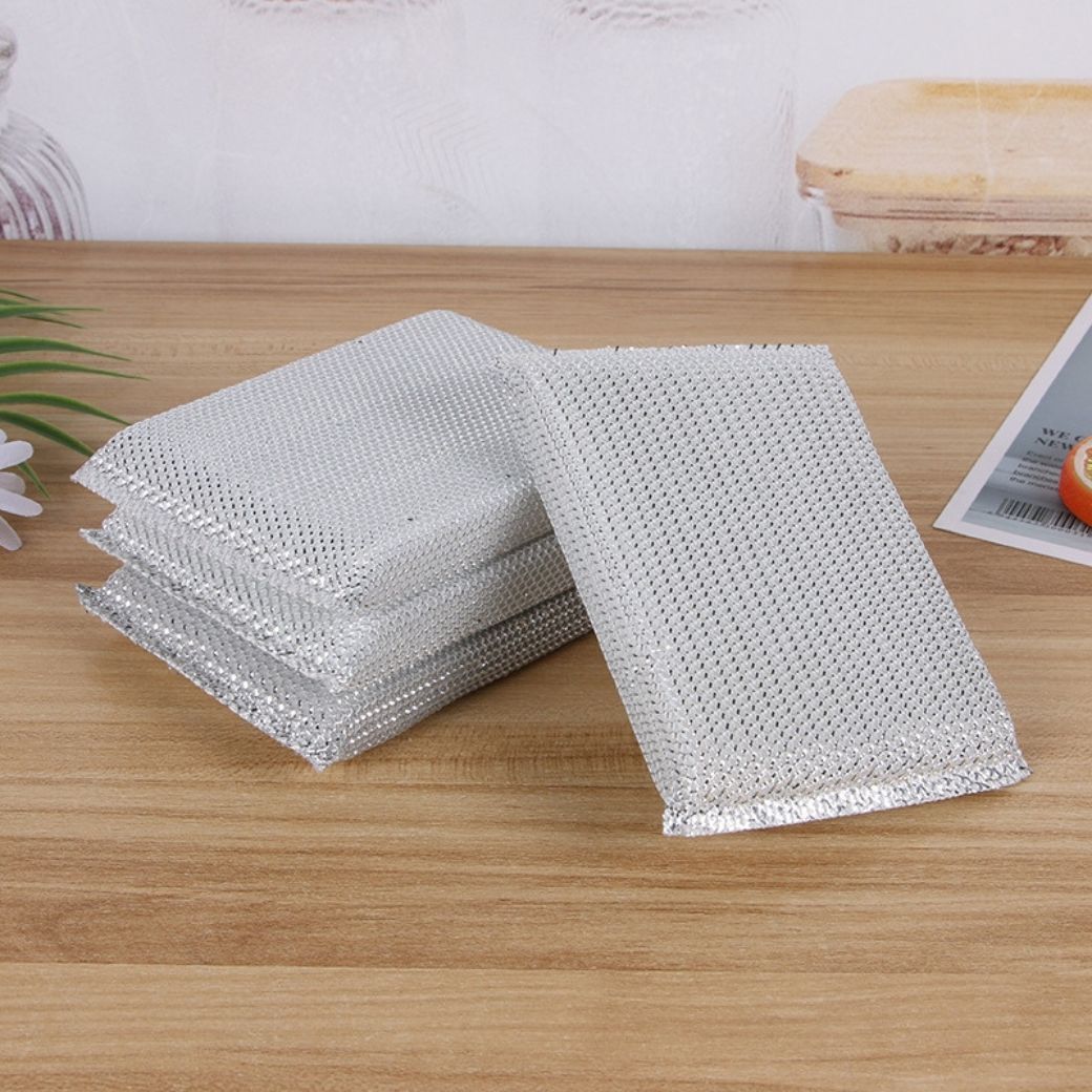Reusable Kitchen Dishwashing Sponges and Scouring Pads(Pack of 4)
