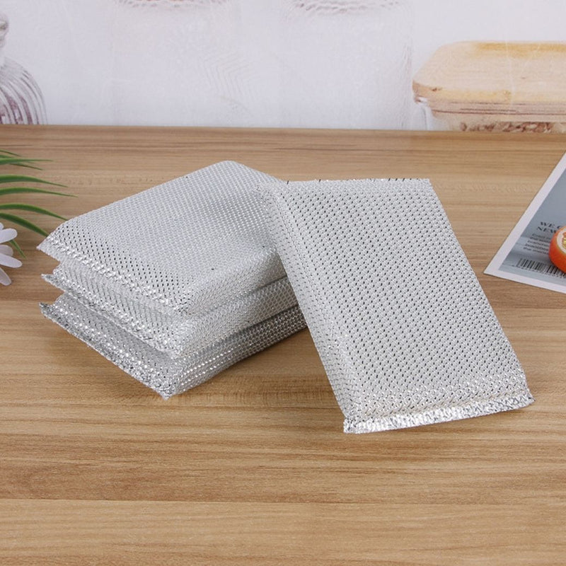 Reusable Kitchen Dishwashing Sponges and Scouring Pads(Pack of 4)