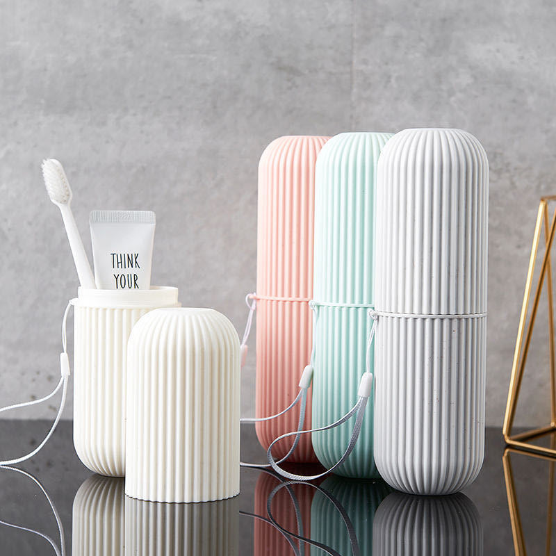 Round Toothbrush Organizer