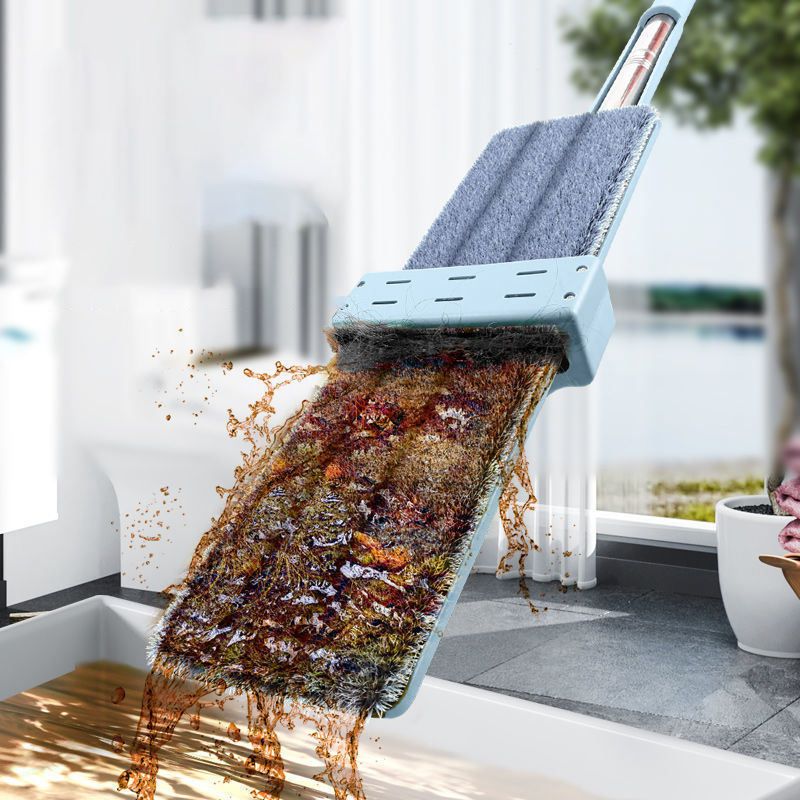Microfiber Flat Mop for Window and Floor Cleaning