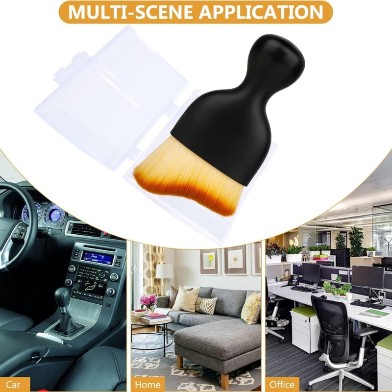 Multi-Purpose Car Cleaning Brush for Interior Use