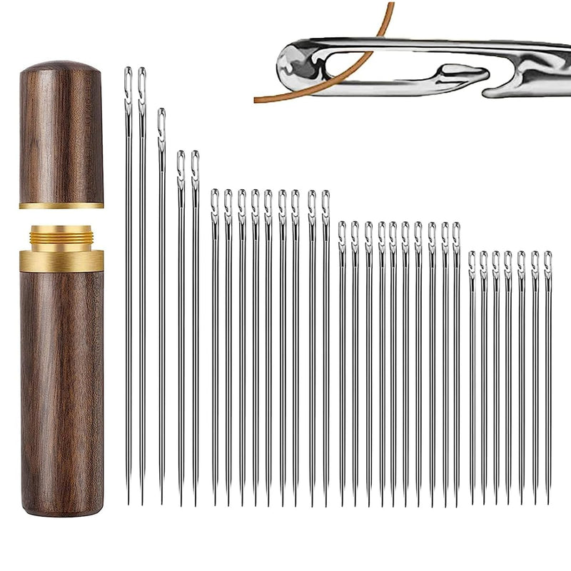 Self-Threading Needles