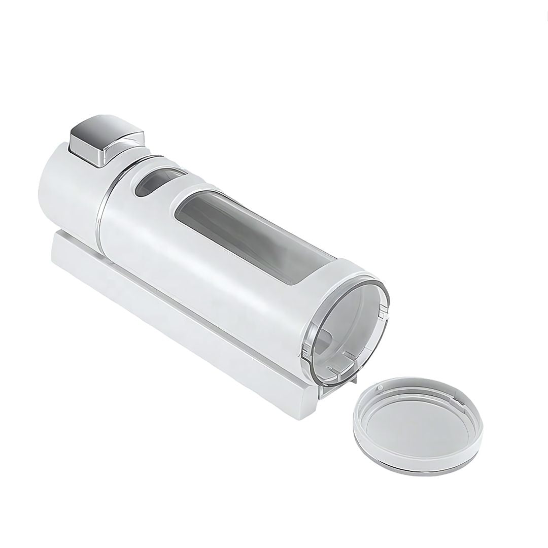 Refillable 400ml Soap Dispenser | Wall-Mount Manual Press for Bathroom & Kitchen Use