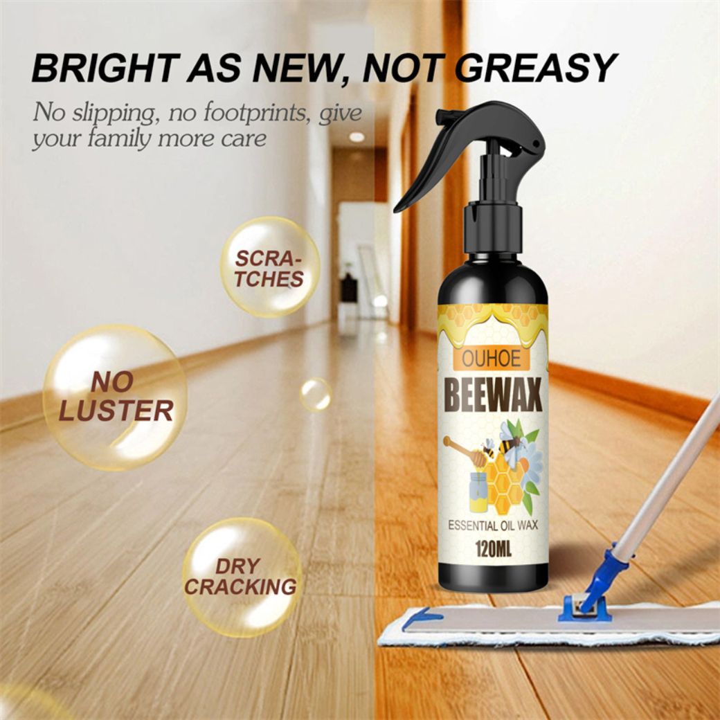 Furniture Floor Care Beeswax Wood Polish Spray