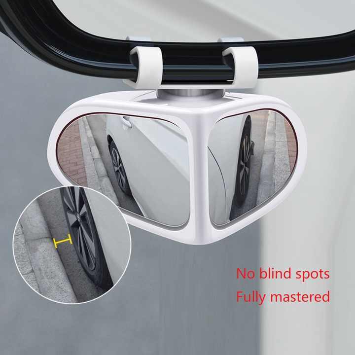 Universal Rear View Mirror for Cars and SUVs(Pack of 2)