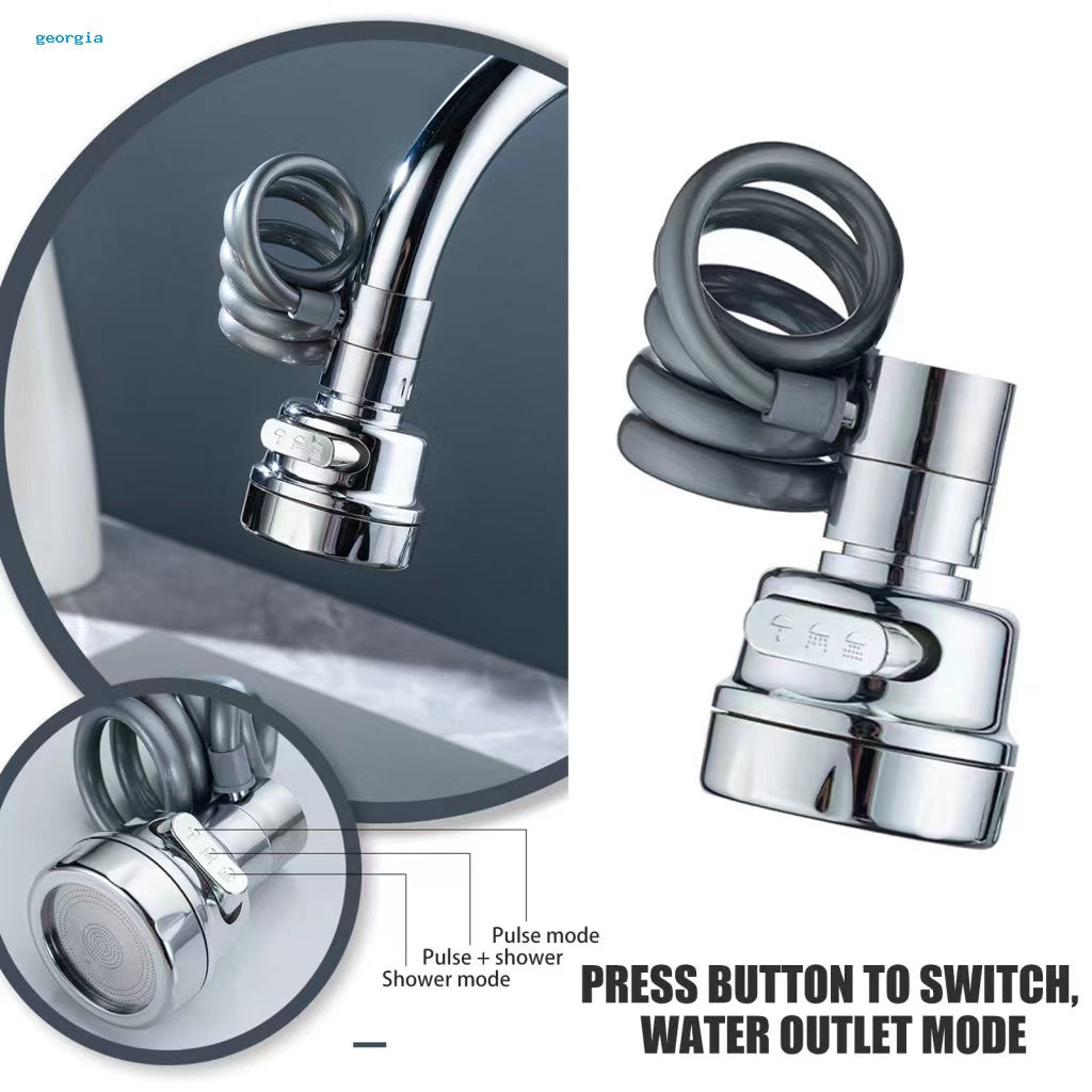 Spring Water Faucet with 3 Water Outlet Modes