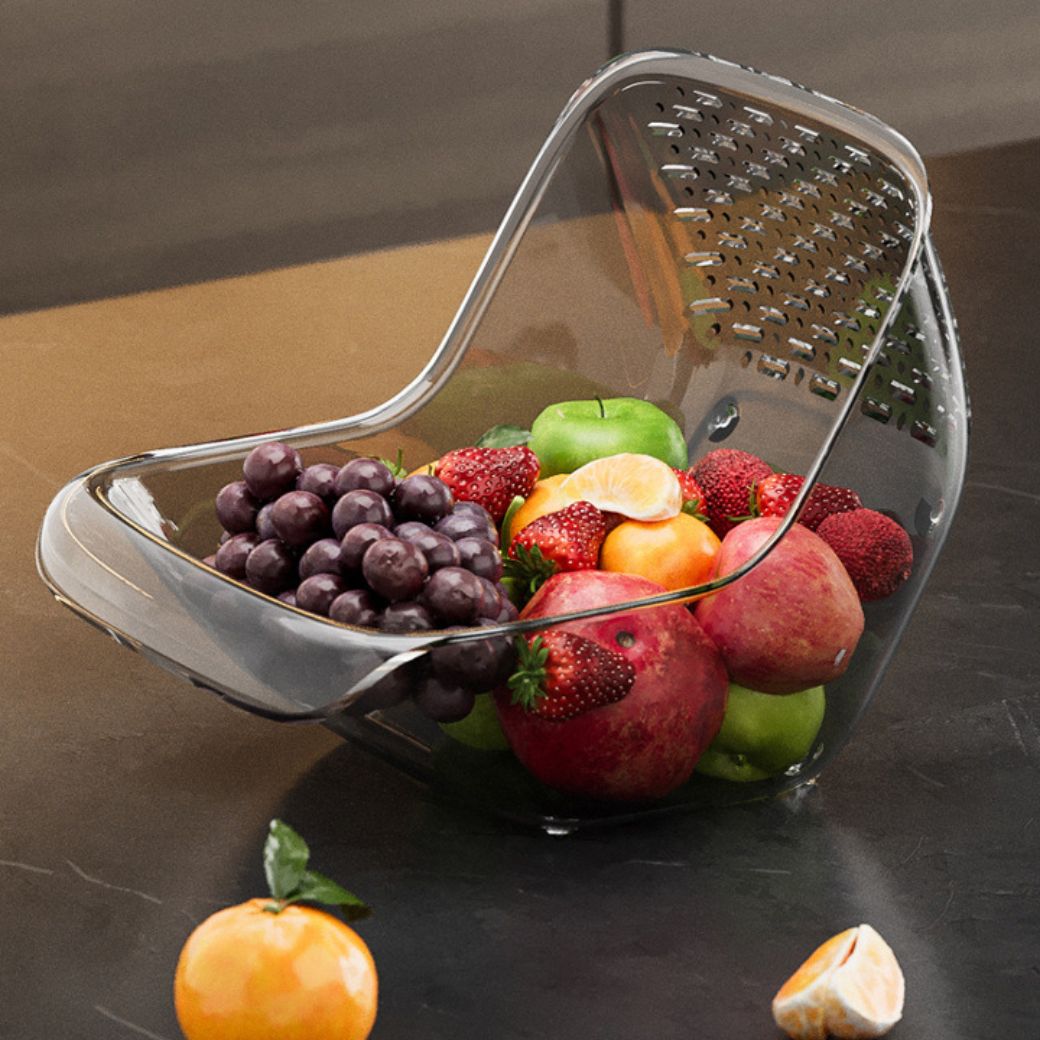 Adjustable Sink Strainer Basket – Multipurpose Fruit & Vegetable Washing Basin