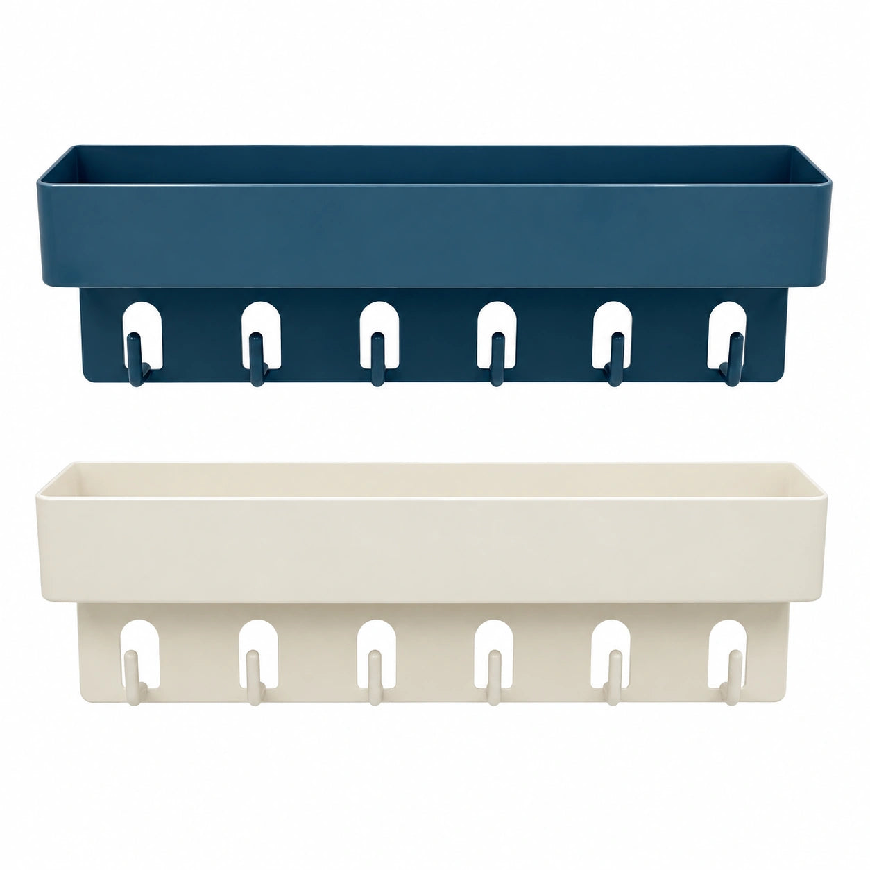 Half Storage Shower Caddy – No-Drill Shampoo & Bathroom Corner Shelf