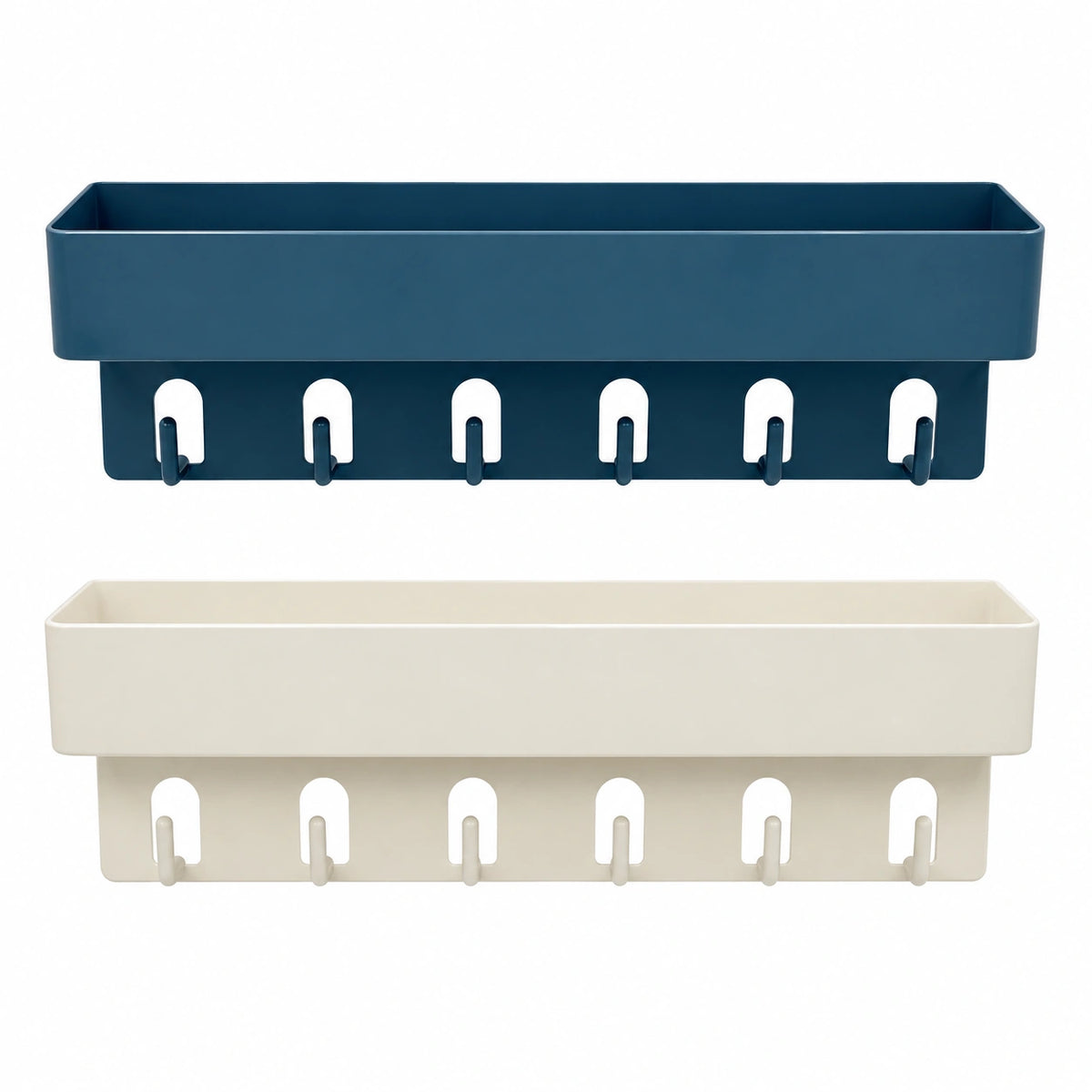 Half Storage Shower Caddy – No-Drill Shampoo & Bathroom Corner Shelf
