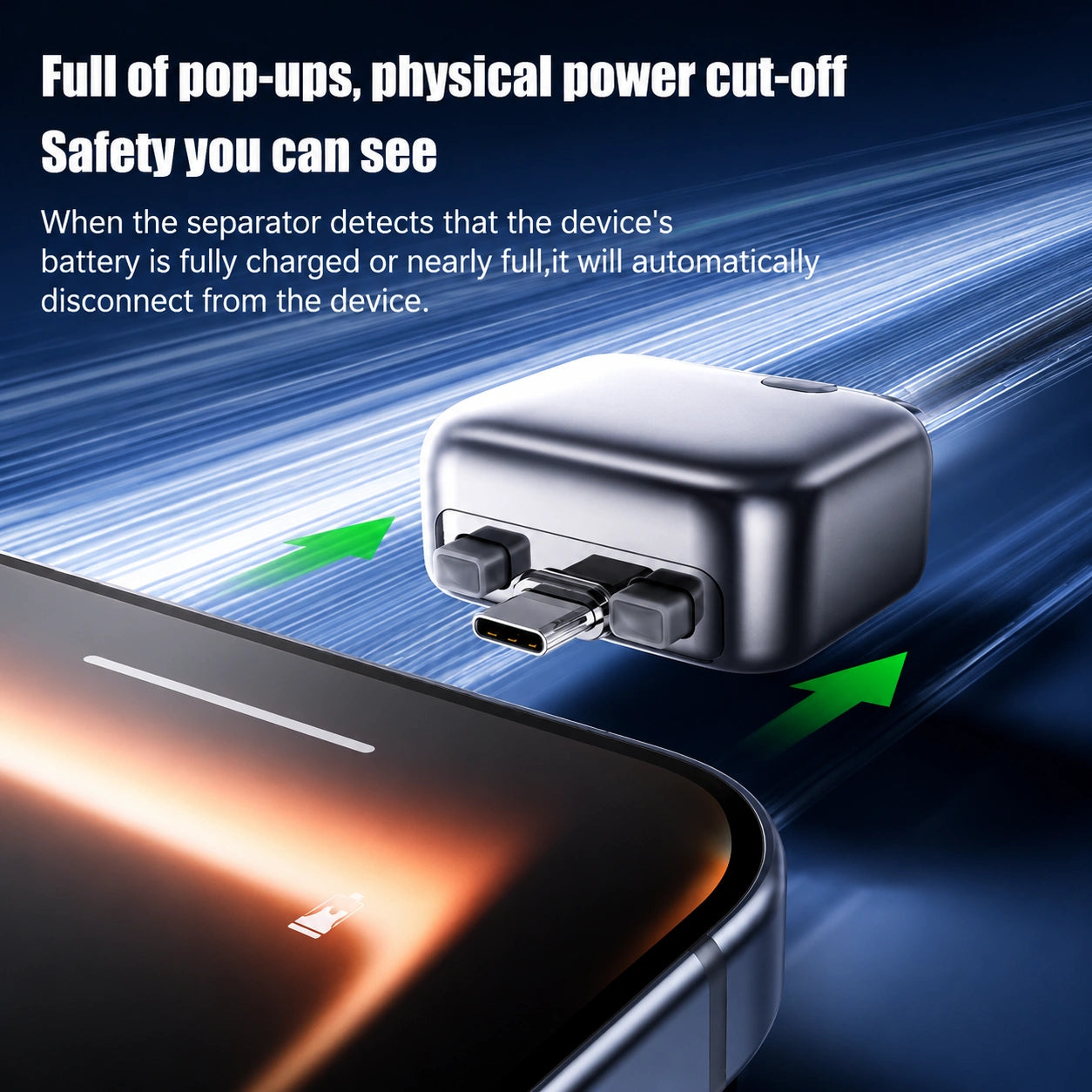 Smart Auto-Stop Phone Charger