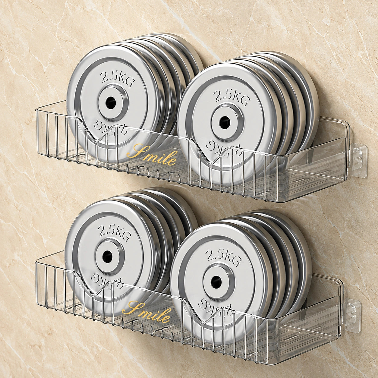 Luxury Bathroom Corner Shelf – No-Drill Shower Caddy & Toiletry Organizer