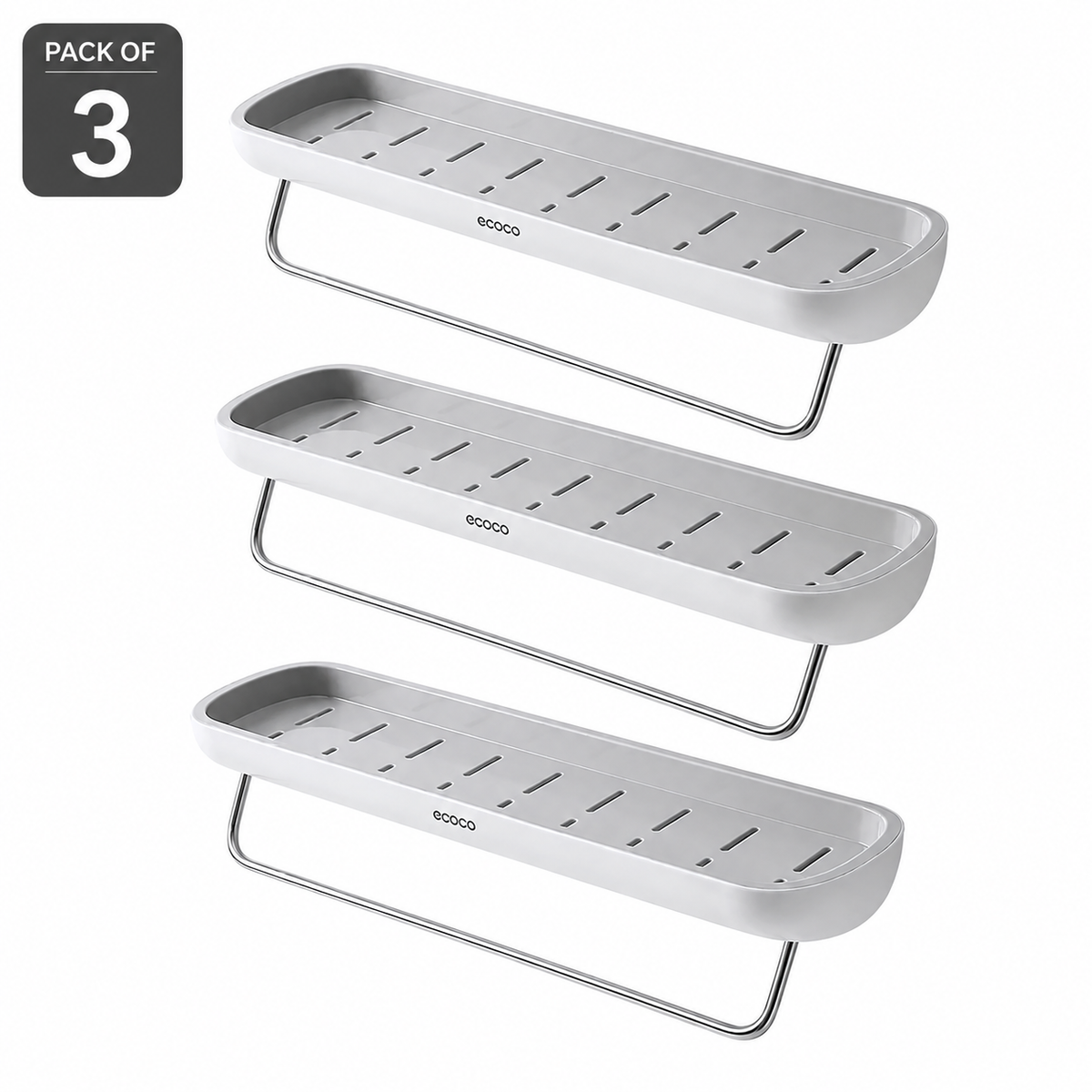 Wall Mounted Bathroom Shampoo Shelf