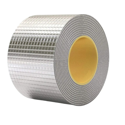 Aluminum Foil Flashing Butyl Rubber Waterproof Tape (2 inch * 5 meter)