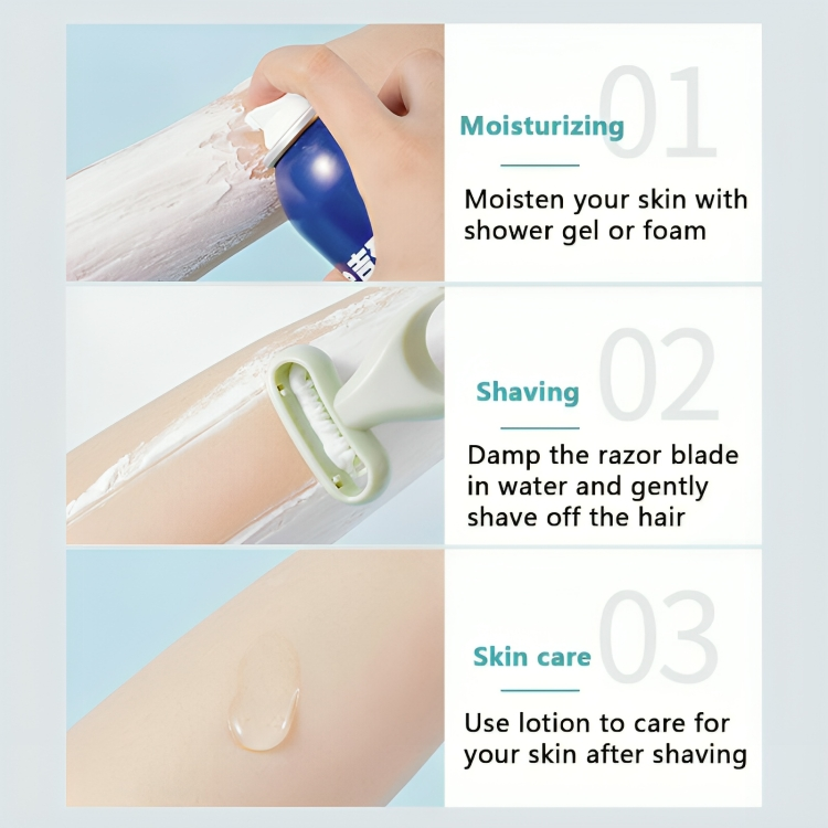 Portable Body Hair Remover – Manual Roller Epilator for Smooth Skin