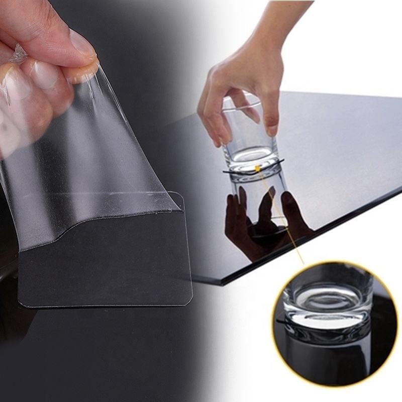 Powerful Double-Sided Nano Adhesive Tape – Transparent, Waterproof, No-Punch Wall & Car Stickers