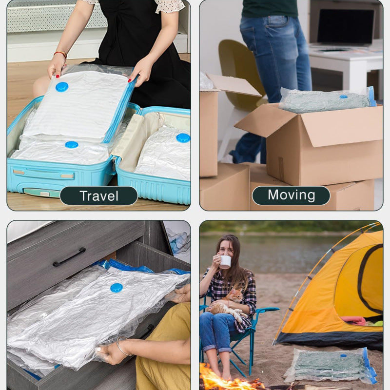 Vacuum Storage Organizer Bags – Durable, Leak-Proof Bags for Clothes & Quilt Storage